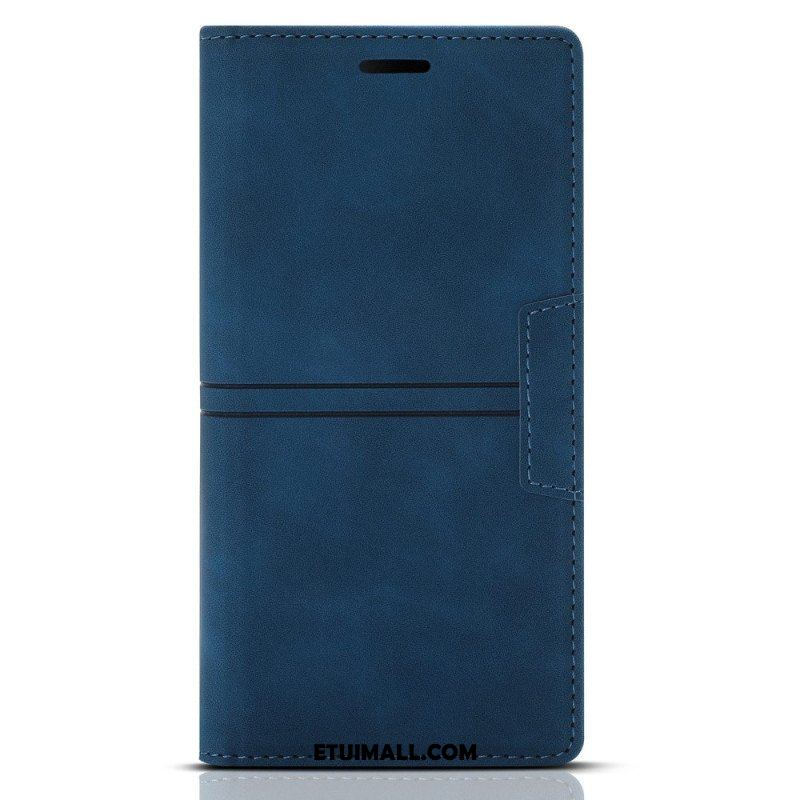 Etui Na Telefon do Samsung Galaxy A54 5G Etui Folio Stylowa Skórzana Moda