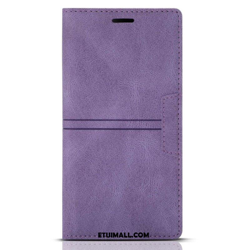 Etui Na Telefon do Samsung Galaxy A54 5G Etui Folio Stylowa Skórzana Moda