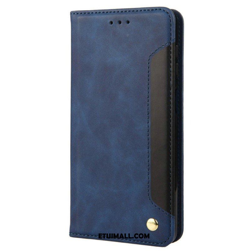 Etui Na Telefon do Samsung Galaxy M23 5G Etui Folio Podpis Dwukolorowy