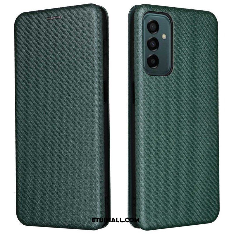 Etui Na Telefon do Samsung Galaxy M23 5G Etui Folio Włókno Węglowe