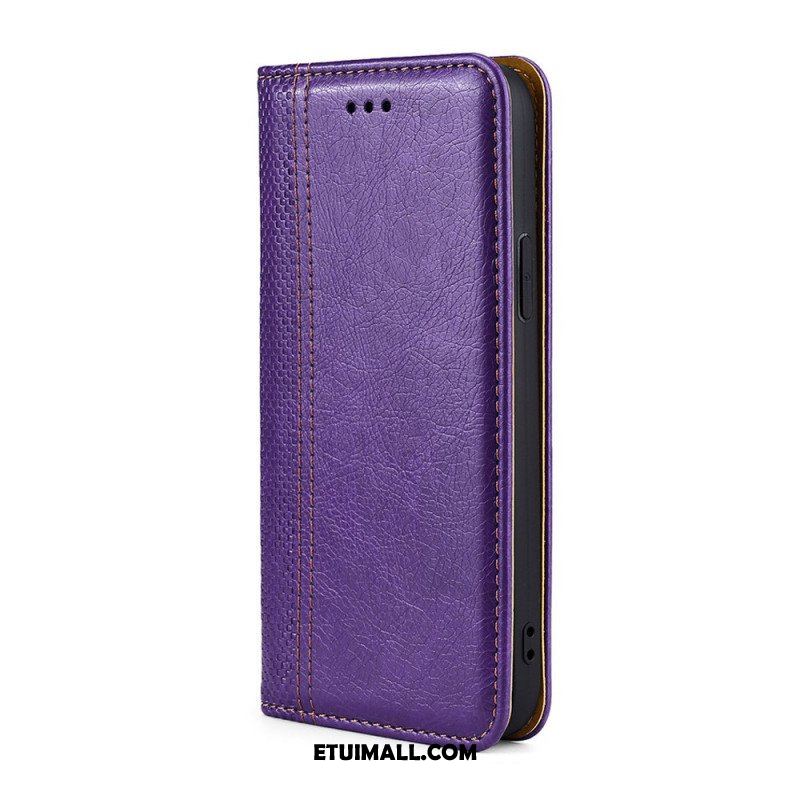 Etui Na Telefon do Samsung Galaxy M32 Etui Folio Skórzany Styl Vintage