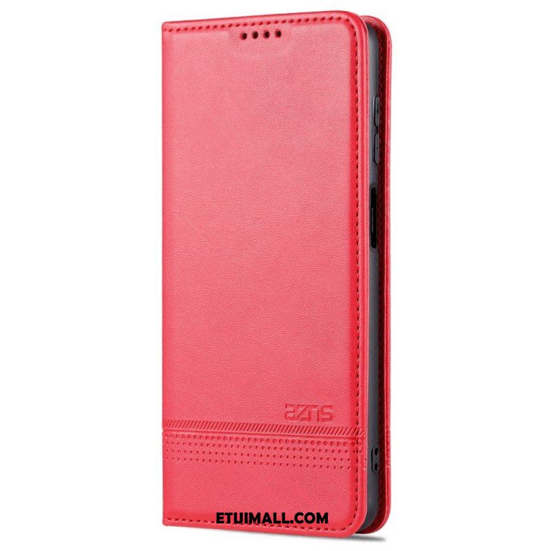 Etui Na Telefon do Samsung Galaxy M52 5G Etui Folio Efekt Skóry Azns