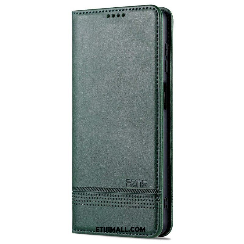 Etui Na Telefon do Samsung Galaxy M52 5G Etui Folio Efekt Skóry Azns