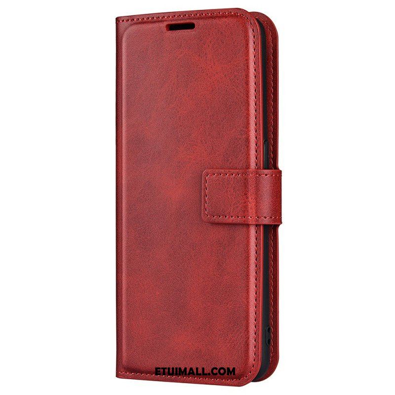 Etui Na Telefon do Samsung Galaxy M52 5G Etui Folio Elegancka Skóra