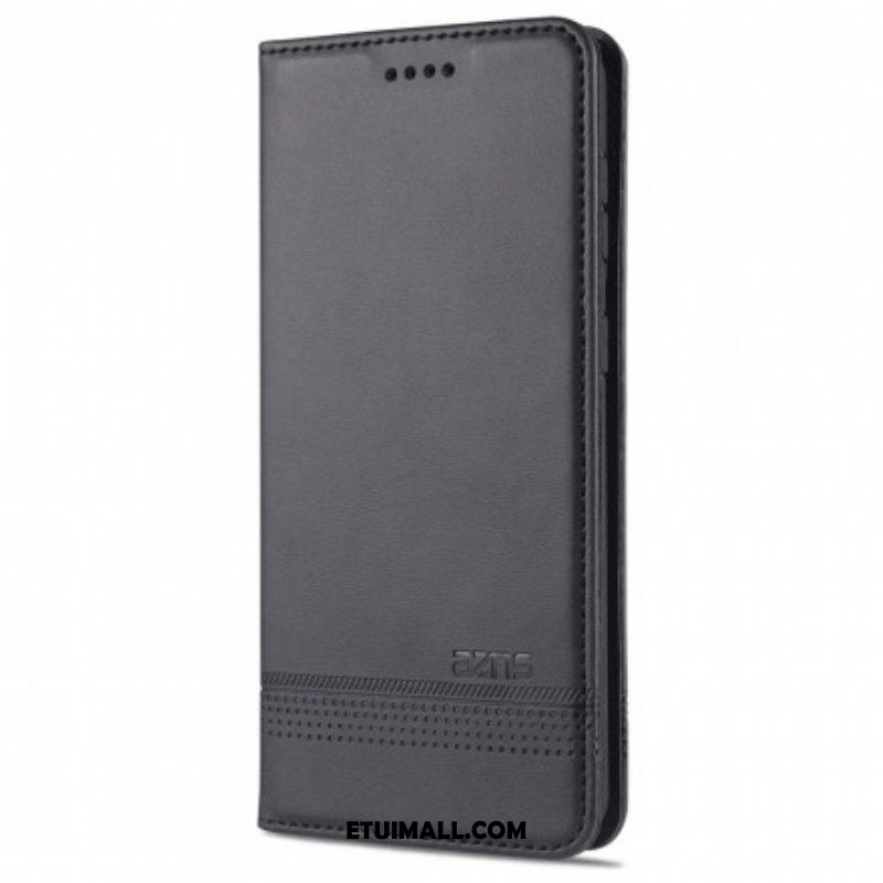 Etui Na Telefon do Samsung Galaxy S21 5G Etui Folio Stylizacja Skóry Azns