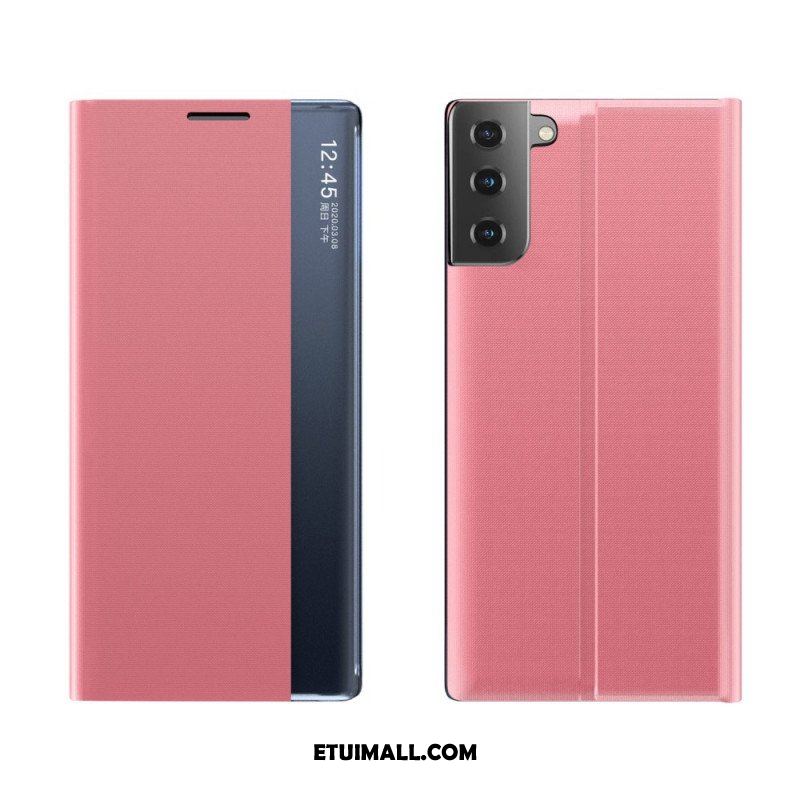 Etui Na Telefon do Samsung Galaxy S21 5G Teksturowana Sztuczna Skóra