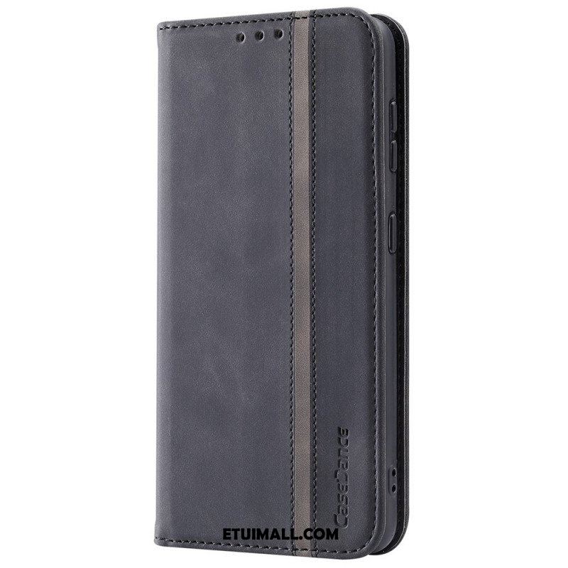 Etui Na Telefon do Samsung Galaxy S22 5G Etui Folio Casedance Ze Sztucznej Skóry