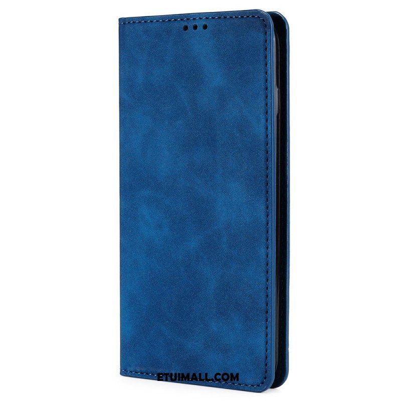 Etui Na Telefon do Samsung Galaxy S22 5G Etui Folio Dotyk Skóry