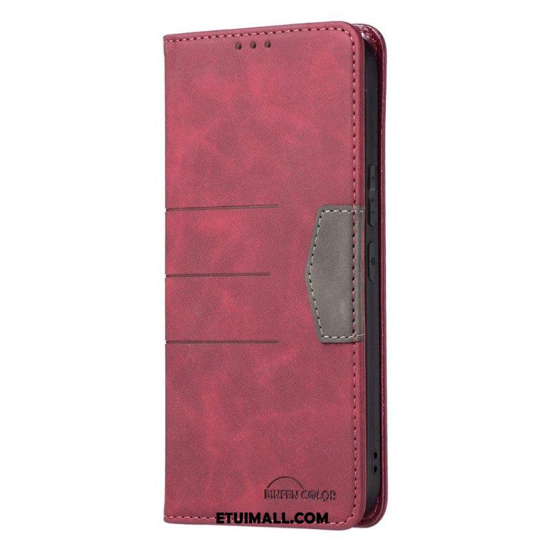 Etui Na Telefon do Samsung Galaxy S22 5G Etui Folio Kolor Binfena