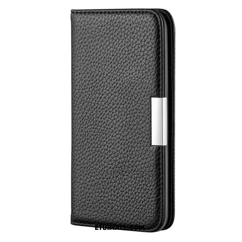 Etui Na Telefon do Samsung Galaxy S22 5G Etui Folio Liczi Ze Sztucznej Skóry Ultra Szykowny