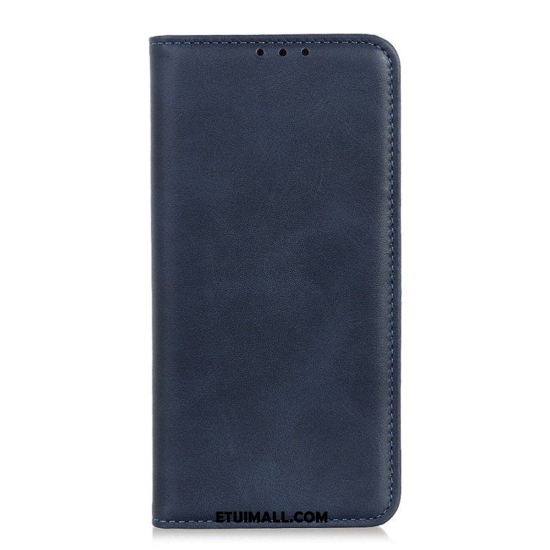 Etui Na Telefon do Samsung Galaxy S22 Plus 5G Etui Folio Elegancka Dwoina Skórzana