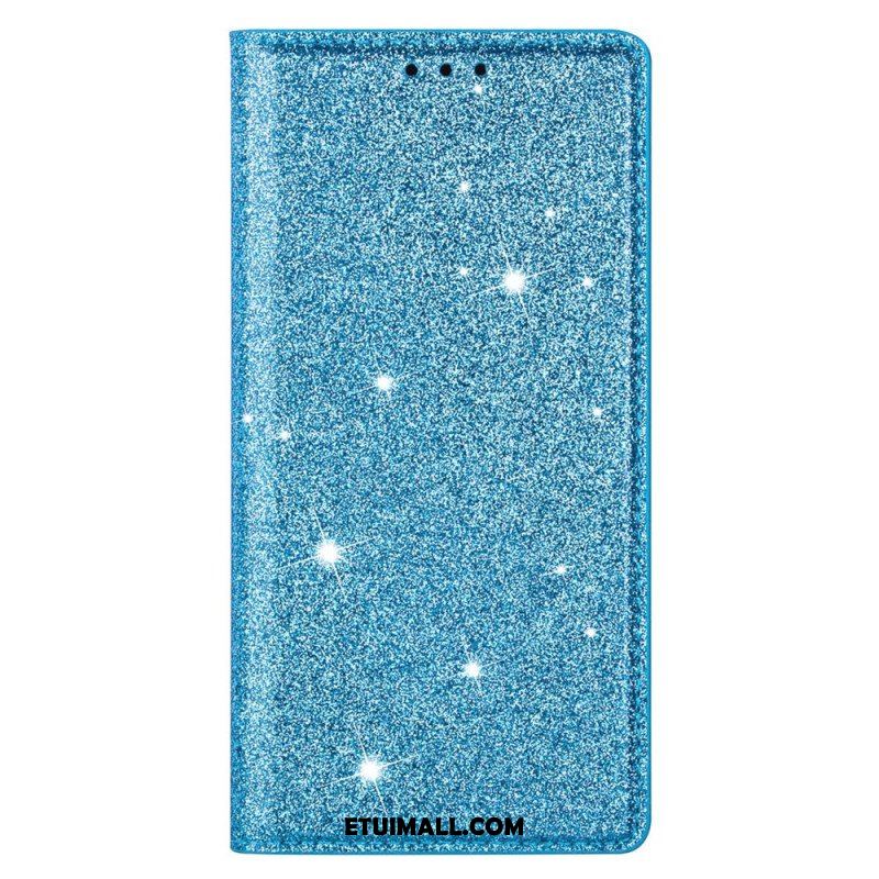 Etui Na Telefon do Samsung Galaxy S22 Ultra 5G Etui Folio Cekinowy Styl