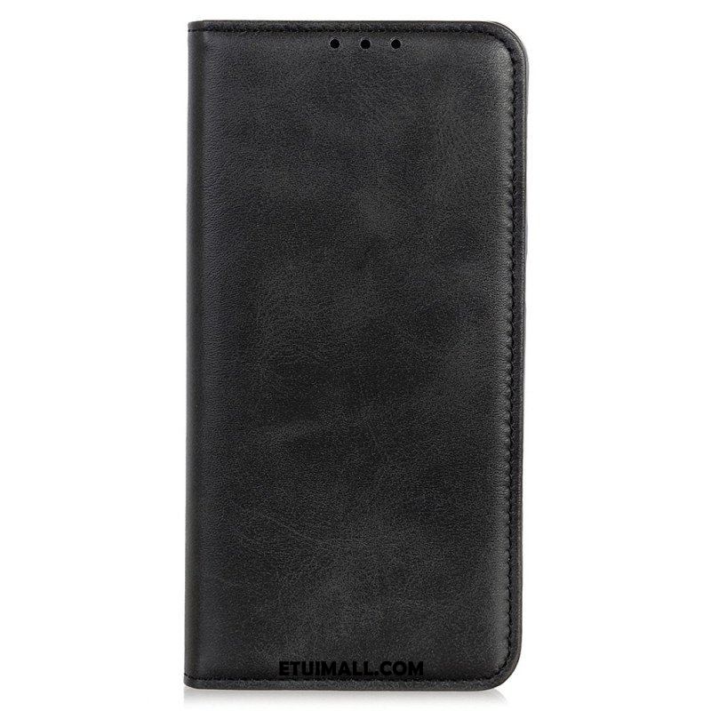 Etui Na Telefon do Samsung Galaxy S23 5G Etui Folio Dwoina Skóry