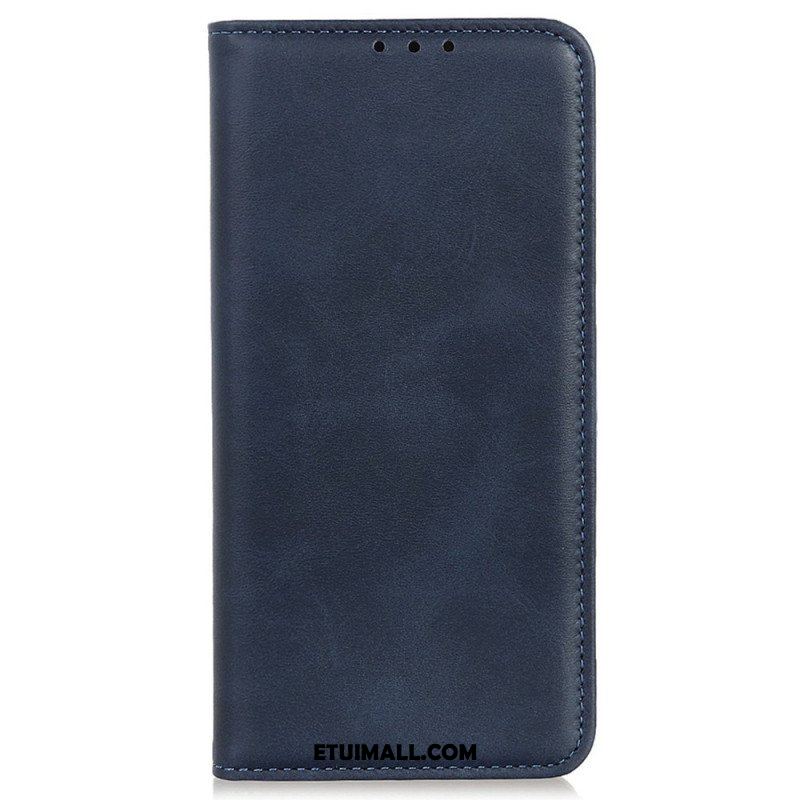 Etui Na Telefon do Samsung Galaxy S23 5G Etui Folio Dwoina Skóry