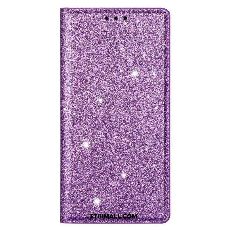 Etui Na Telefon do Samsung Galaxy S23 Plus 5G Etui Folio Cekinowy Styl