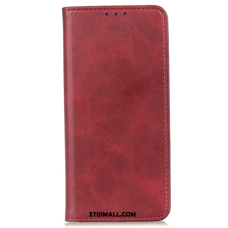 Etui Na Telefon do Samsung Galaxy S23 Plus 5G Etui Folio Dwoina Skóry