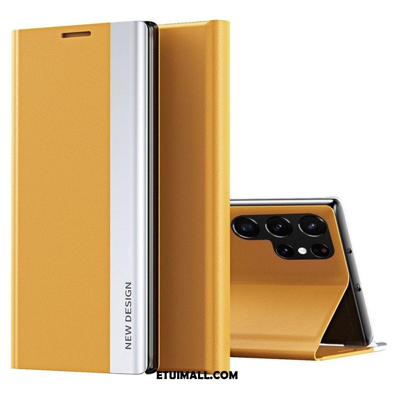 Etui Na Telefon do Samsung Galaxy S23 Ultra 5G Etui Folio Nowy Design