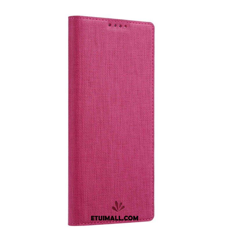 Etui Na Telefon do Sony Xperia 10 IV Etui Folio Vili Tekstura Tkaniny