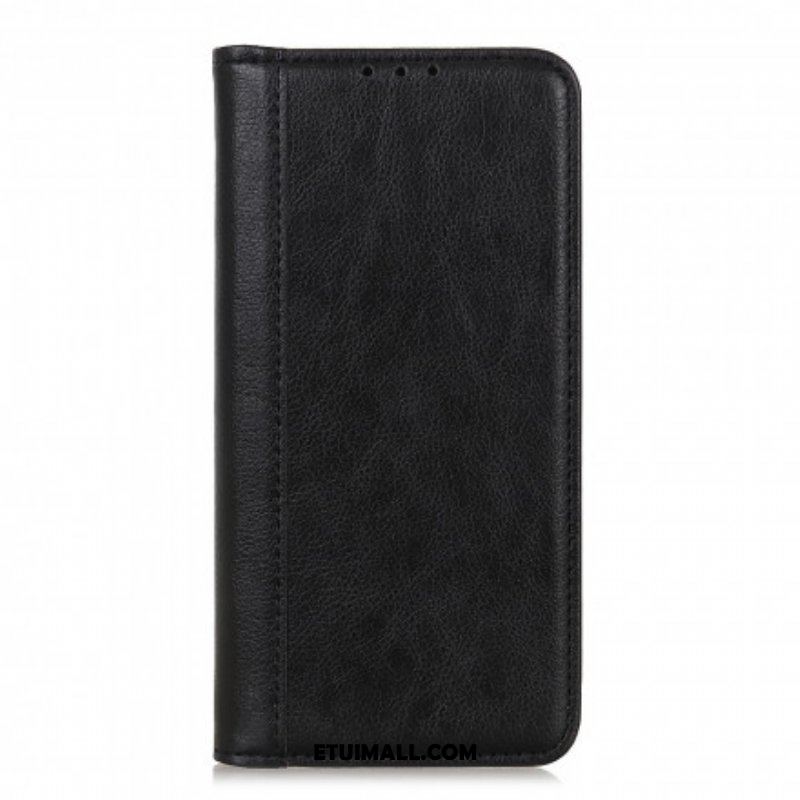 Etui Na Telefon do Sony Xperia 5 III Etui Folio Elegancka Dwoina Skóry Liczi