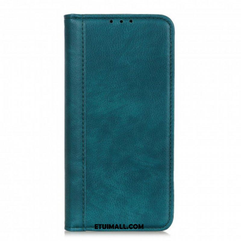 Etui Na Telefon do Sony Xperia 5 III Etui Folio Elegancka Dwoina Skóry Liczi