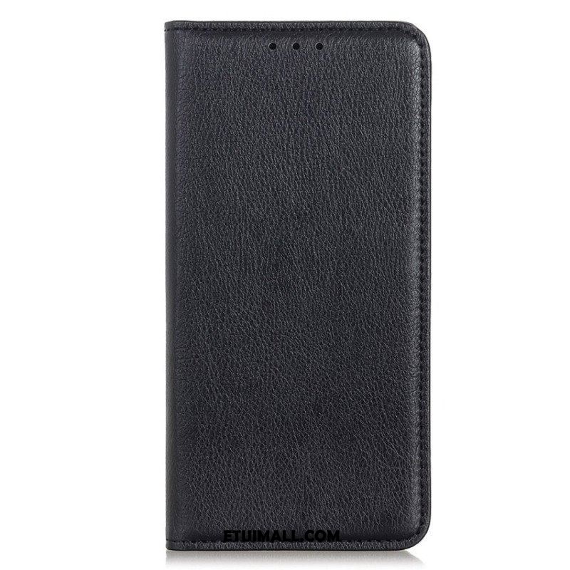 Etui Na Telefon do Sony Xperia Pro-I Etui Folio Dwoina Skóry Liczi