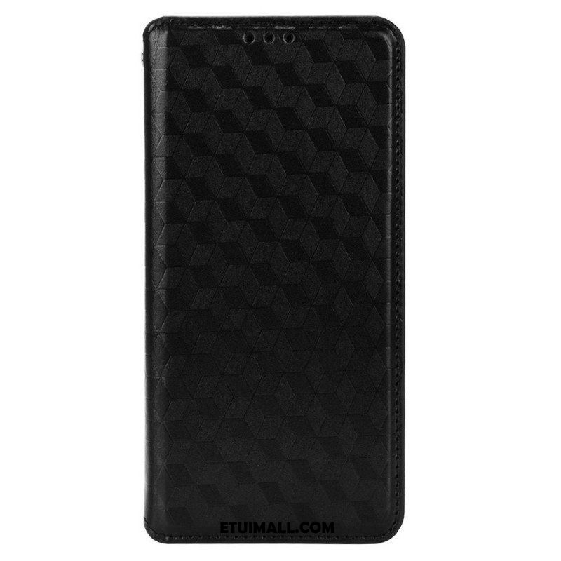 Etui Na Telefon do Sony Xperia Pro-I Etui Folio Efekt Diamentowej Skóry