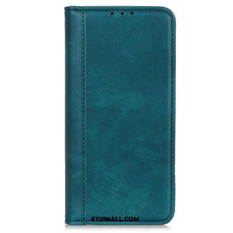 Etui Na Telefon do Xiaomi 13 Lite Etui Folio Kolorowa Wersja Skóry Dwoinowej