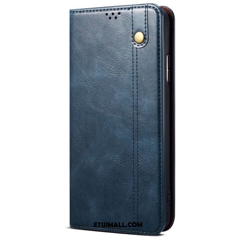 Etui Na Telefon do Xiaomi Redmi Note 11 Pro / 11 Pro 5G Etui Folio Woskowana Sztuczna Skóra