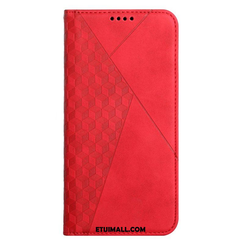 Etui Na Telefon do Xiaomi Redmi Note 11 Pro Plus 5G Etui Folio Wzór 3d Z Efektem Skóry