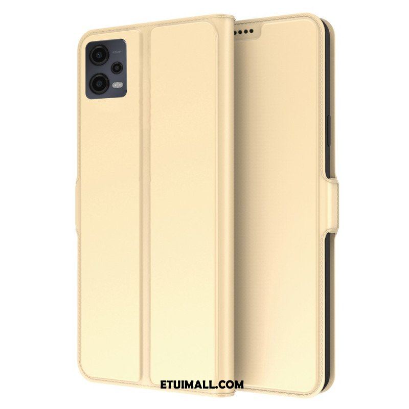 Etui Na Telefon do Xiaomi Redmi Note 12 5G Etui Folio Stylizacja Skóry