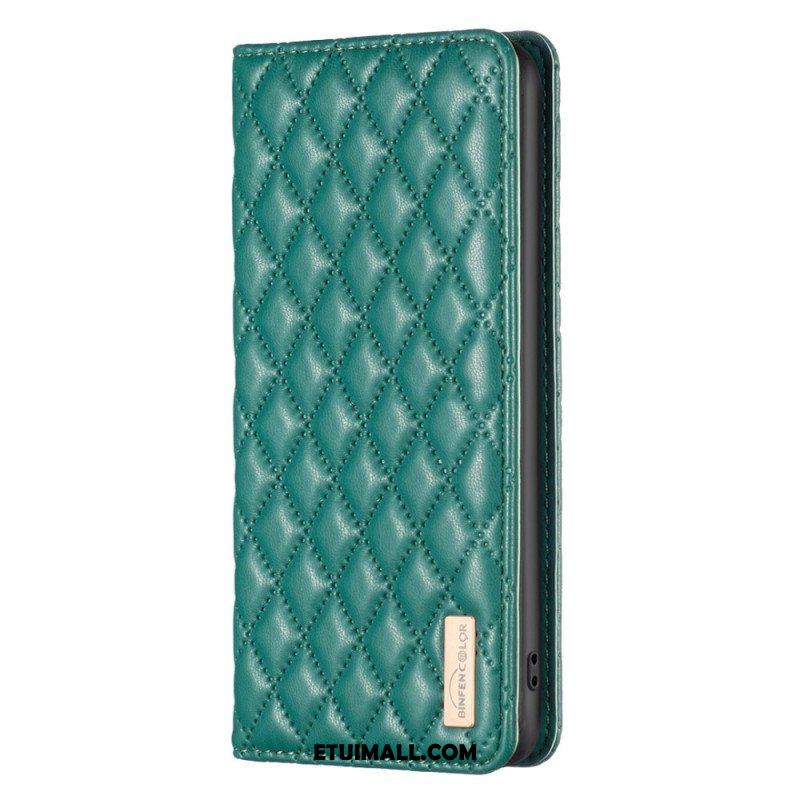 Etui Na Telefon do Xiaomi Redmi Note 12 Pro Etui Folio Pikowany Binfen Kolor