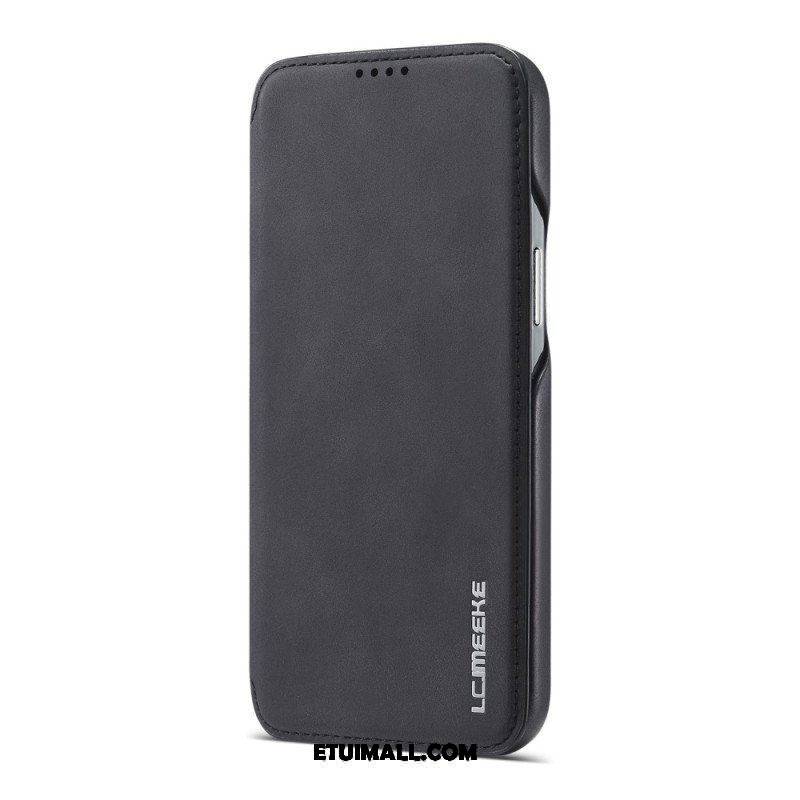 Etui Na Telefon do iPhone 15 Plus Etui Folio Imitacja Skóry Lc.imeeke