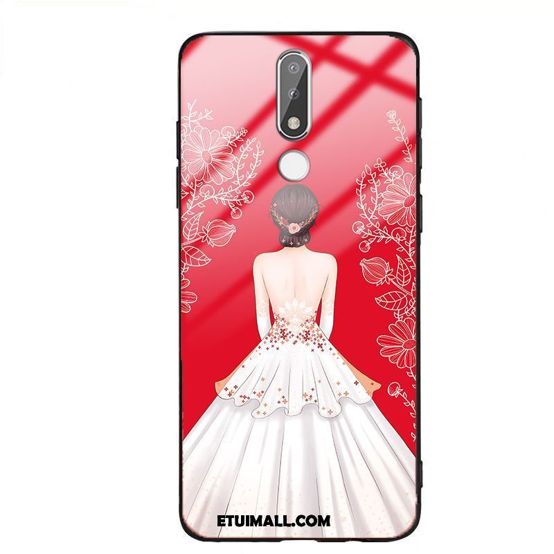 Etui Nokia 3.1 Plus Szkło Silikonowe Moda Anti-fall Tendencja Futerał Sklep