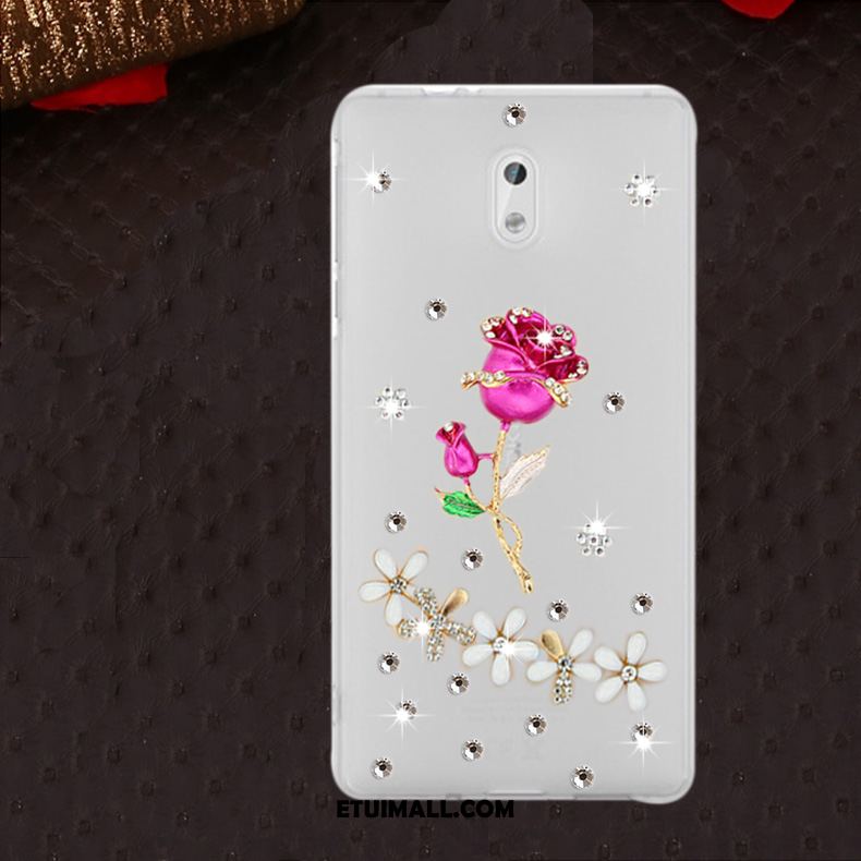 Etui Nokia 3 Rhinestone Silikonowe Telefon Komórkowy Miękki Anti-fall Obudowa Na Sprzedaż