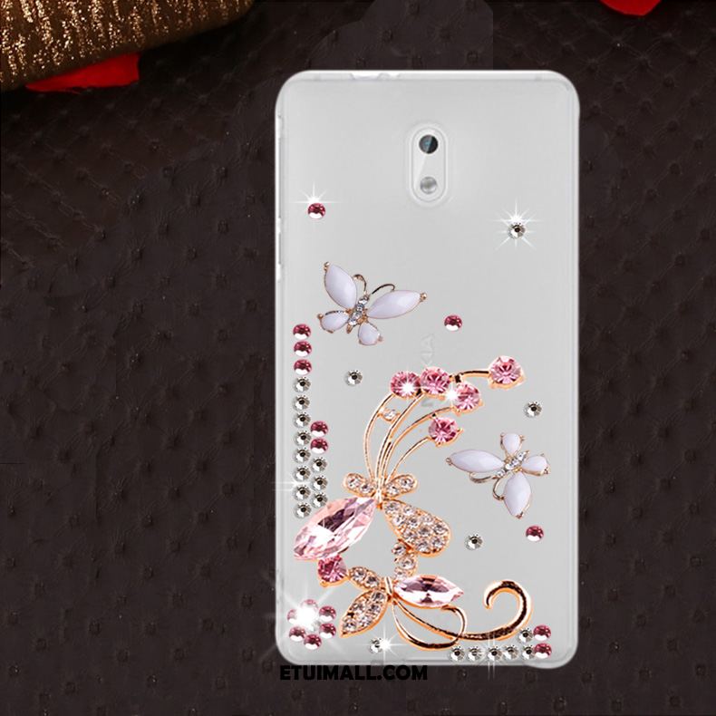 Etui Nokia 3 Rhinestone Silikonowe Telefon Komórkowy Miękki Anti-fall Obudowa Na Sprzedaż