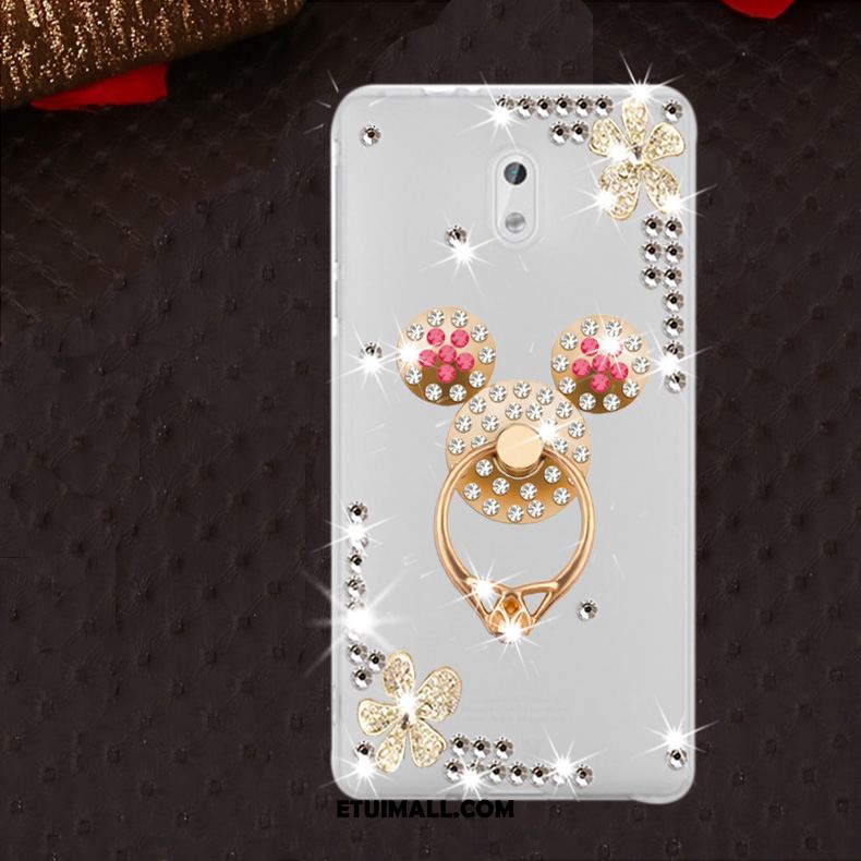 Etui Nokia 3 Rhinestone Silikonowe Telefon Komórkowy Miękki Anti-fall Obudowa Na Sprzedaż