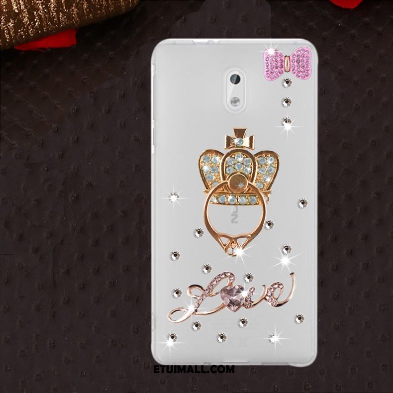 Etui Nokia 3 Rhinestone Silikonowe Telefon Komórkowy Miękki Anti-fall Obudowa Na Sprzedaż