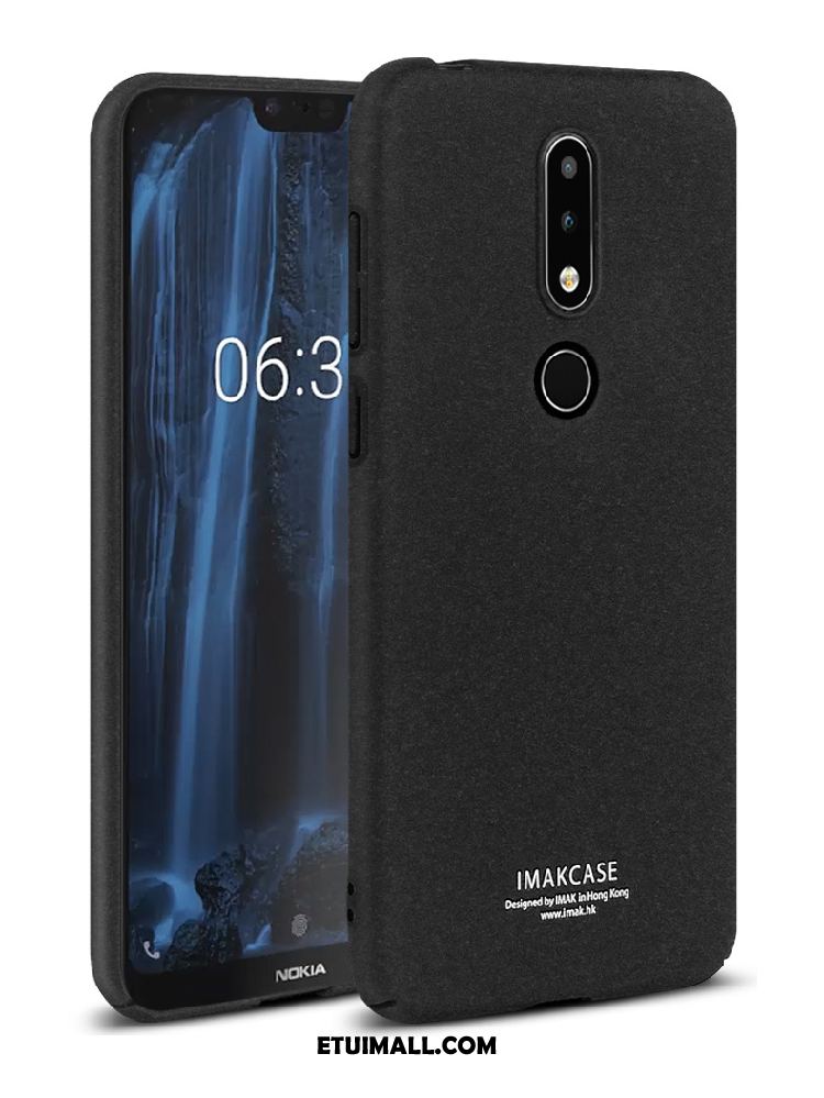 Etui Nokia 6.1 All Inclusive Denim Nubuku Czarny Telefon Komórkowy Futerał Tanie