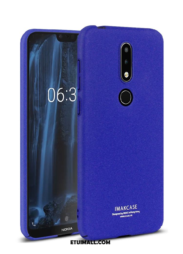 Etui Nokia 6.1 All Inclusive Denim Nubuku Czarny Telefon Komórkowy Futerał Tanie