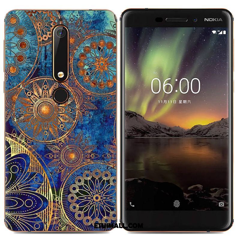 Etui Nokia 6.1 Telefon Komórkowy Kreatywne Kreskówka Miękki Kolor Futerał Sprzedam