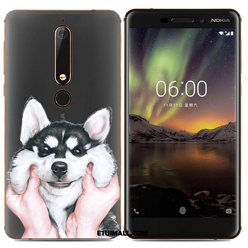 Etui Nokia 6.1 Telefon Komórkowy Kreatywne Kreskówka Miękki Kolor Futerał Sprzedam