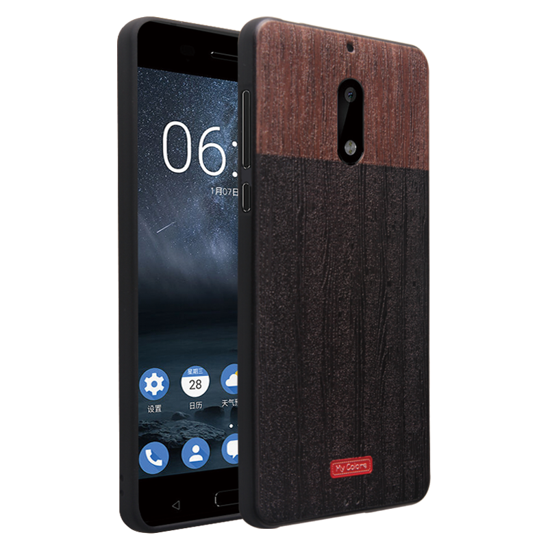 Etui Nokia 6 Anti-fall Miękki All Inclusive Tendencja Relief Futerał Sklep