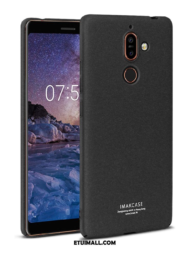 Etui Nokia 7 Plus Denim All Inclusive Czarny Telefon Komórkowy Nubuku Futerał Tanie