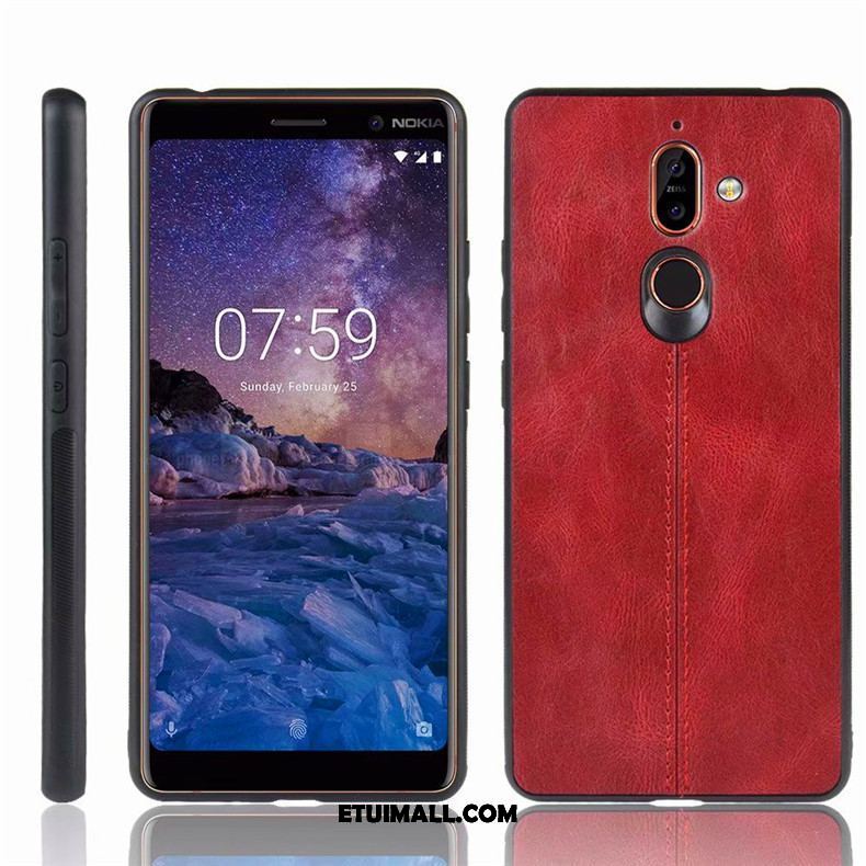 Etui Nokia 7 Plus Niebieski Anti-fall Ochraniacz Telefon Komórkowy Futerał Tanie