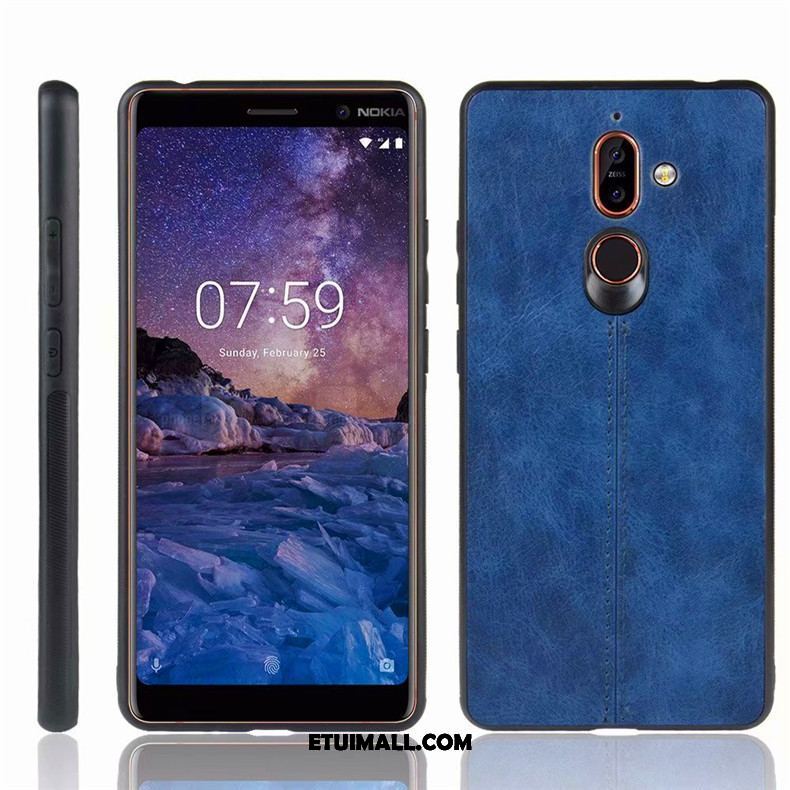 Etui Nokia 7 Plus Niebieski Anti-fall Ochraniacz Telefon Komórkowy Futerał Tanie