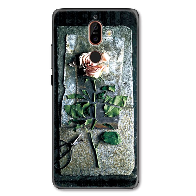 Etui Nokia 7 Plus Ochraniacz Relief Luksusowy All Inclusive Anti-fall Pokrowce Kupię