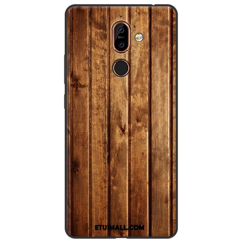 Etui Nokia 7 Plus Ziarno Drewna Ochraniacz Vintage Telefon Komórkowy Drewno Obudowa Sprzedam