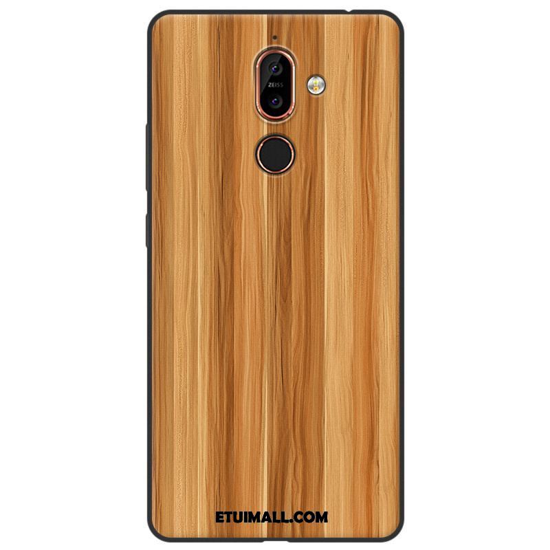 Etui Nokia 7 Plus Ziarno Drewna Ochraniacz Vintage Telefon Komórkowy Drewno Obudowa Sprzedam