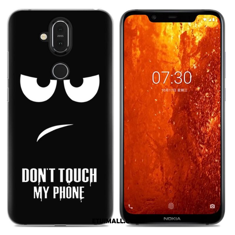 Etui Nokia 8.1 Anti-fall Purpurowy Miękki Proste Kreskówka Futerał Na Sprzedaż