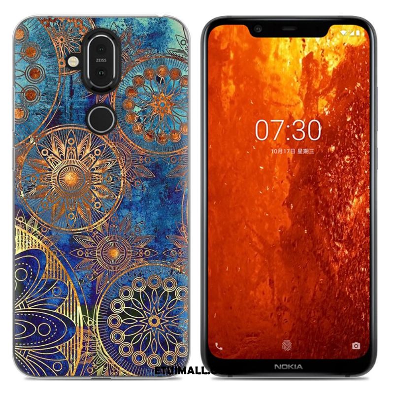 Etui Nokia 8.1 Anti-fall Purpurowy Miękki Proste Kreskówka Futerał Na Sprzedaż